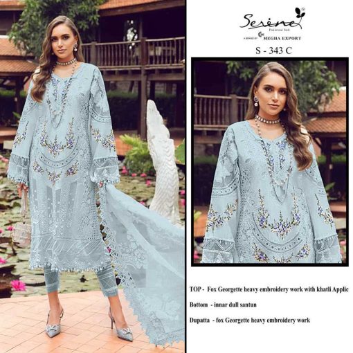 Serene S 343 A D Georgette Salwar Suit Catalog 4 Pcs 9 1 510x510 - Serene S 343 A-D Georgette Salwar Suit Catalog 4 Pcs