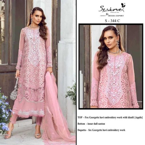 Serene S 344 A D Georgette Salwar Suit Catalog 4 Pcs 3 510x510 - Serene S 344 A-D Georgette Salwar Suit Catalog 4 Pcs