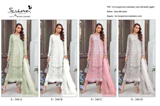 Serene S 344 A D Georgette Salwar Suit Catalog 4 Pcs 5 510x340 - Serene S 344 A-D Georgette Salwar Suit Catalog 4 Pcs