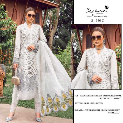 Serene S 350 A D Georgette Salwar Suit Catalog 4 Pcs 3 510x510 - Serene S 350 A-D Georgette Salwar Suit Catalog 4 Pcs