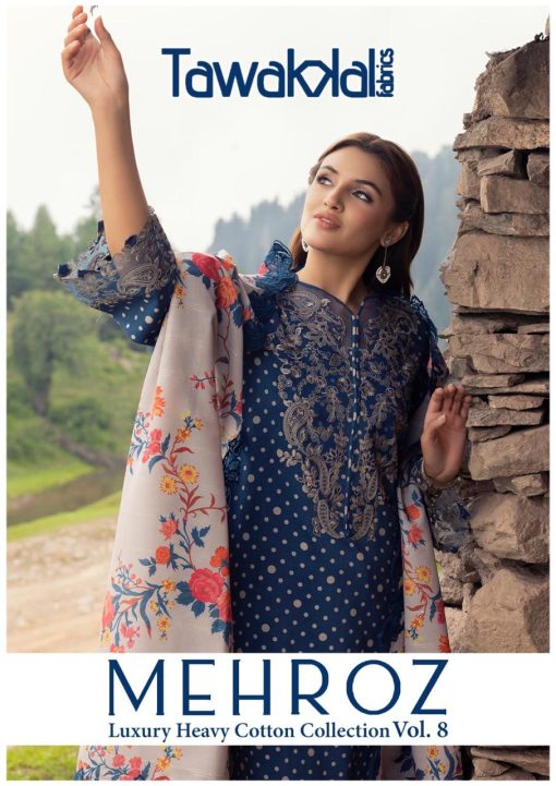 Tawakkal Mehroz Luxury Heavy Cotton Collection Vol 8 Salwar Suit Catalog 10 Pcs 1 510x721 - Tawakkal Mehroz Luxury Heavy Cotton Collection Vol 8 Salwar Suit Catalog 10 Pcs