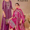 Zulfat Sajni by Belliza Viscose Salwar Suit Catalog 6 Pcs