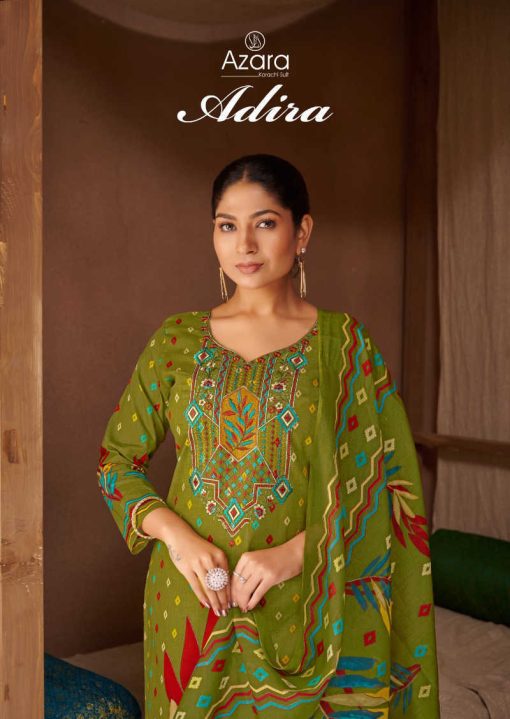 Azara Adira Cotton Salwar Suit Catalog 4 Pcs 1 510x719 - Azara Adira Cotton Salwar Suit Catalog 4 Pcs