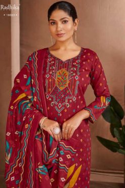 Azara Adira Cotton Salwar Suit Catalog 4 Pcs 247x371 - Surat Fabrics