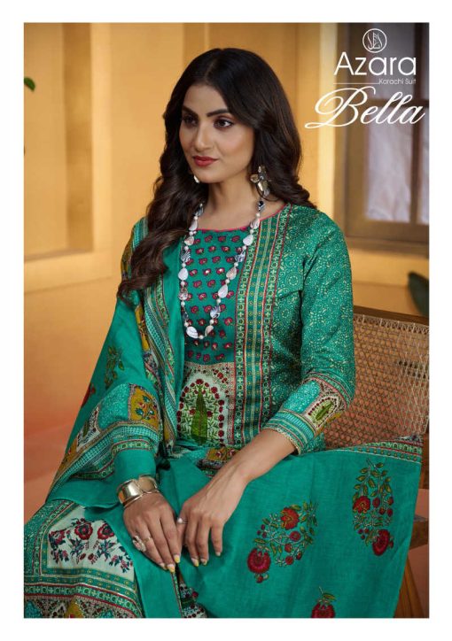 Azara Bella Cotton Salwar Suit Catalog 4 Pcs 1 510x724 - Azara Bella Cotton Salwar Suit Catalog 4 Pcs