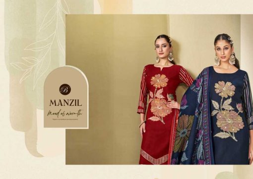 Belliza Manzil Viscose Salwar Suit Catalog 4 Pcs 2 510x362 - Belliza Manzil Viscose Salwar Suit Catalog 4 Pcs