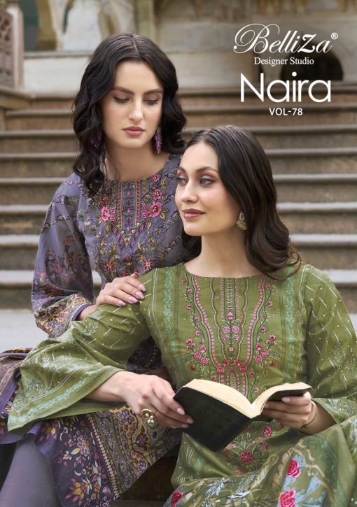 Belliza Naira Vol 78 Cotton Salwar Suit Catalog 8 Pcs 1 510x725 - Belliza Naira Vol 78 Cotton Salwar Suit Catalog 8 Pcs