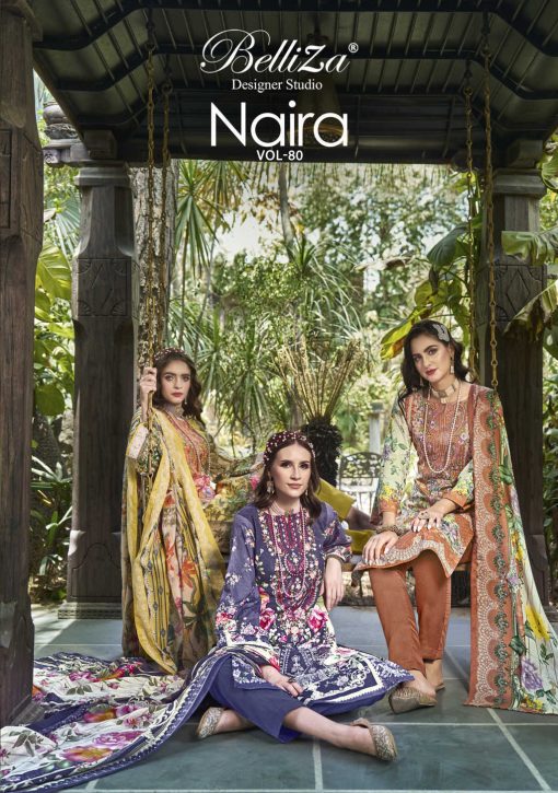 Belliza Naira Vol 80 Cotton Salwar Suit Catalog 8 Pcs 1 510x725 - Belliza Naira Vol 80 Cotton Salwar Suit Catalog 8 Pcs