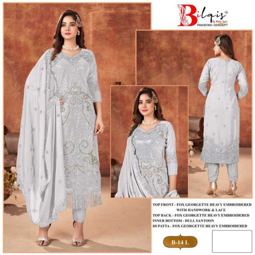 Bilqis B 14 K N Georgette Salwar Suit Catalog 4 Pcs 10 510x510 - Bilqis B 14 K-N Georgette Salwar Suit Catalog 4 Pcs