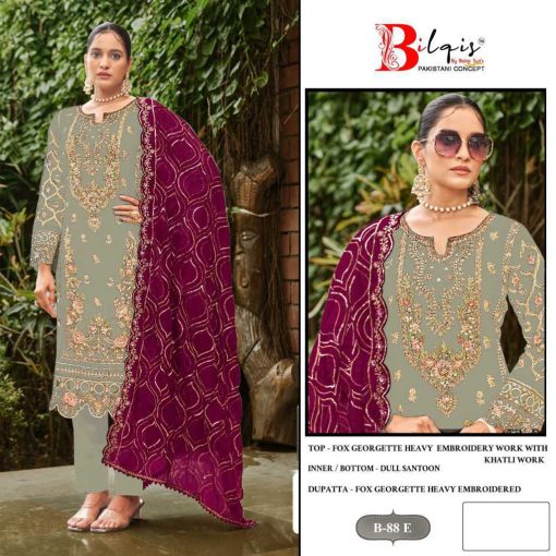 Bilqis B 88 A D Georgette Salwar Suit Catalog 4 Pcs 7 510x510 - Bilqis B 88 A-D Georgette Salwar Suit Catalog 4 Pcs