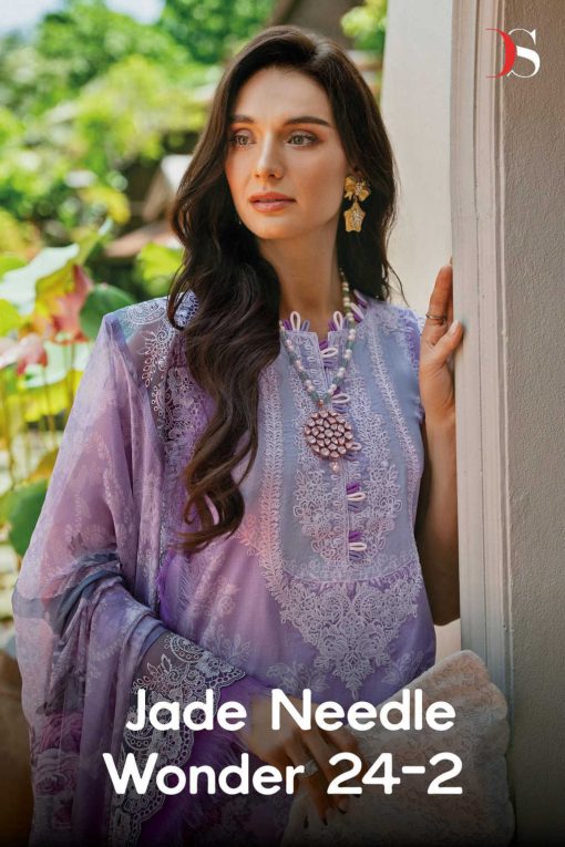 Deepsy Jade Needle Wonder 24 Vol 2 Chiffon Cotton Salwar Suit Catalog 6 Pcs 1 510x765 - Deepsy Jade Needle Wonder 24 Vol 2 Chiffon Cotton Salwar Suit Catalog 6 Pcs