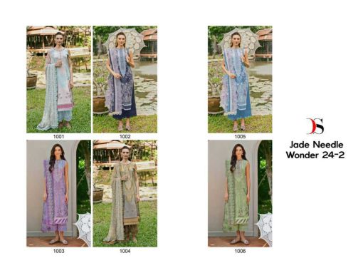 Deepsy Jade Needle Wonder 24 Vol 2 Chiffon Cotton Salwar Suit Catalog 6 Pcs 8 510x383 - Deepsy Jade Needle Wonder 24 Vol 2 Chiffon Cotton Salwar Suit Catalog 6 Pcs