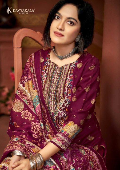 Kavyakala Cherry Pashmina Salwar Suit Catalog 6 Pcs 13 510x722 - Kavyakala Cherry Pashmina Salwar Suit Catalog 6 Pcs