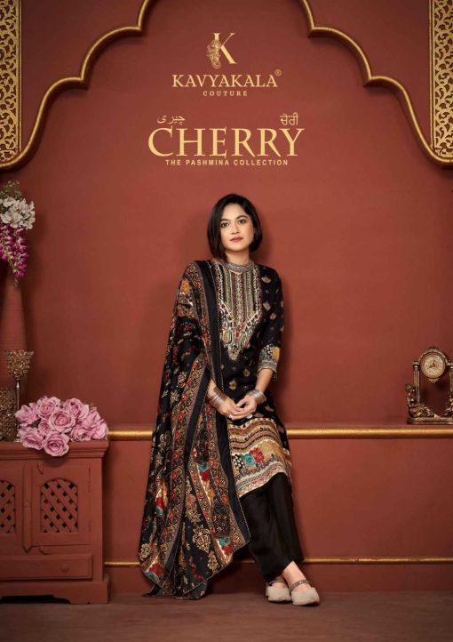 Kavyakala Cherry Pashmina Salwar Suit Catalog 6 Pcs 3 510x722 - Kavyakala Cherry Pashmina Salwar Suit Catalog 6 Pcs