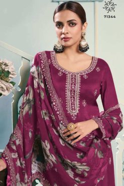 Kuleesh Shivangi by Vinay Silk Salwar Suit Catalog 4 Pcs