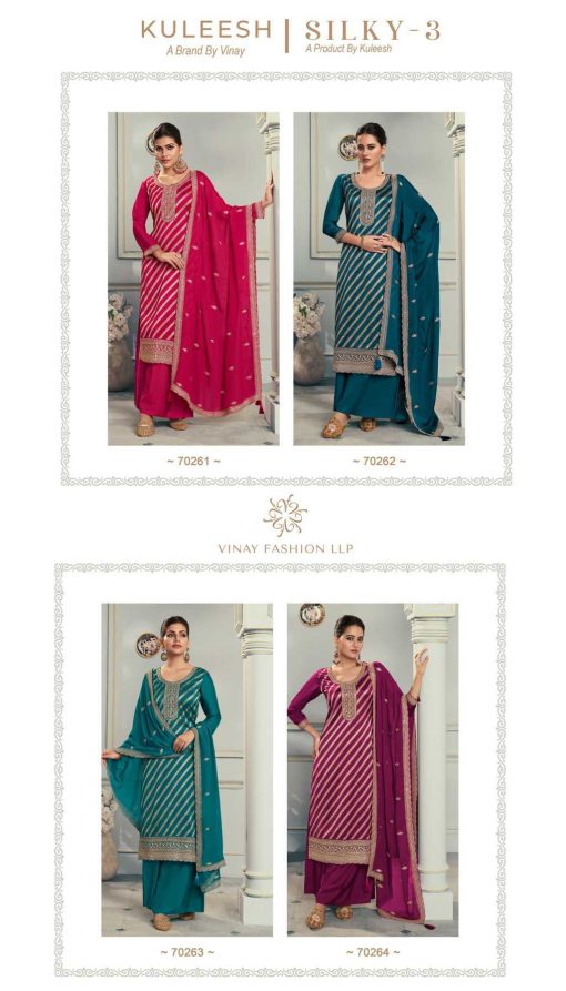 Kuleesh Silky Vol 3 by Vinay Silk Salwar Suit Catalog 4 Pcs 11 510x893 - Kuleesh Silky Vol 3 by Vinay Silk Salwar Suit Catalog 4 Pcs