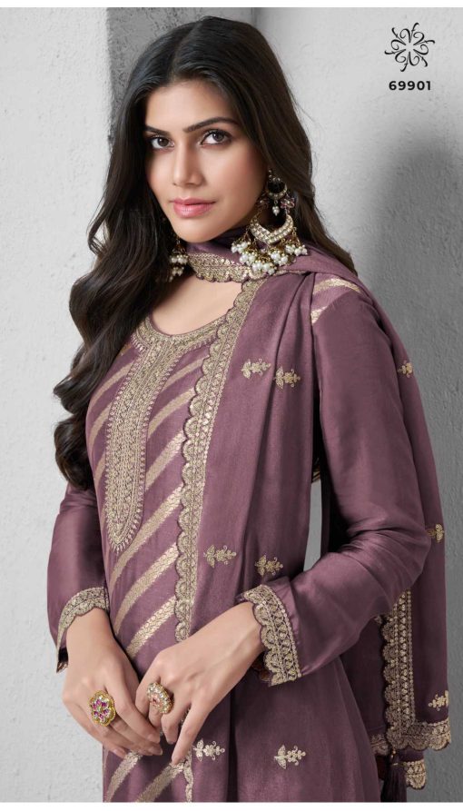 Kuleesh Silky by Vinay Silk Salwar Suit Catalog 4 Pcs 3 510x893 - Kuleesh Silky by Vinay Silk Salwar Suit Catalog 4 Pcs