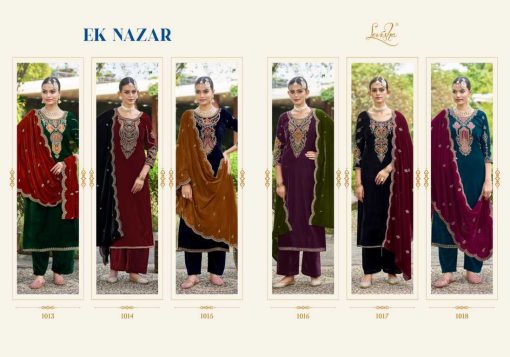 Levisha Ek Nazar Velvet Salwar Suit Catalog 6 Pcs 10 510x357 - Levisha Ek Nazar Velvet Salwar Suit Catalog 6 Pcs