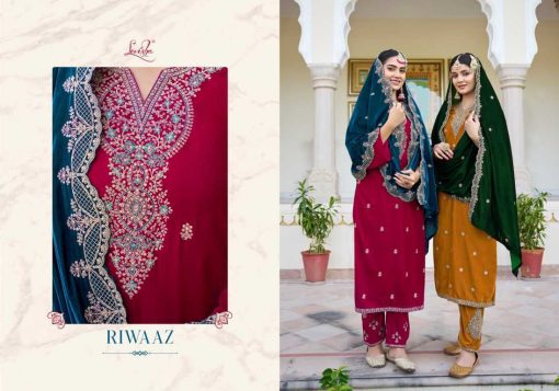 Levisha Riwaaz Velvet Salwar Suit Catalog 6 Pcs 2 510x357 - Levisha Riwaaz Velvet Salwar Suit Catalog 6 Pcs