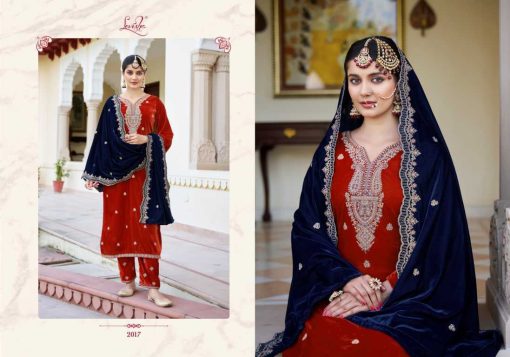 Levisha Riwaaz Velvet Salwar Suit Catalog 6 Pcs 7 510x357 - Levisha Riwaaz Velvet Salwar Suit Catalog 6 Pcs