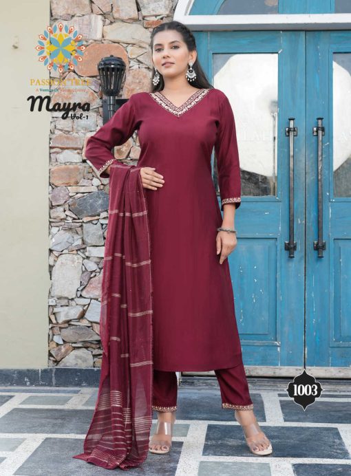 Passion Tree Mayra Vol 1 Kurti with Dupatta Bottom Silk Catalog 6 Pcs 5 510x692 - Passion Tree Mayra Vol 1 Kurti with Dupatta Bottom Silk Catalog 6 Pcs