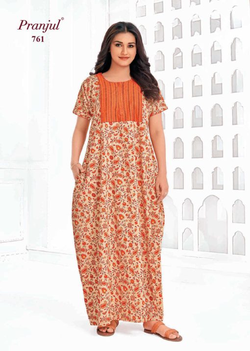 Pranjul Pragati Vol 7 A Nighty Wholesale Catalog 10 Pcs XL 10 510x714 - Pranjul Pragati Vol 7 A Nighty Wholesale Catalog 10 Pcs XL