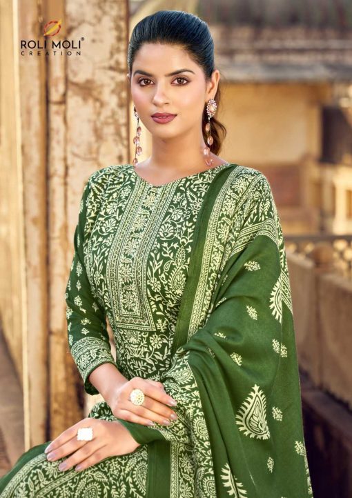 Roli Moli Gulbahar Pashmina Salwar Suit Catalog 8 Pcs 2 510x722 - Roli Moli Gulbahar Pashmina Salwar Suit Catalog 8 Pcs