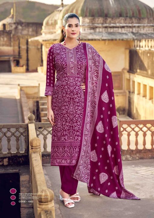 Roli Moli Gulbahar Pashmina Salwar Suit Catalog 8 Pcs 4 510x722 - Roli Moli Gulbahar Pashmina Salwar Suit Catalog 8 Pcs