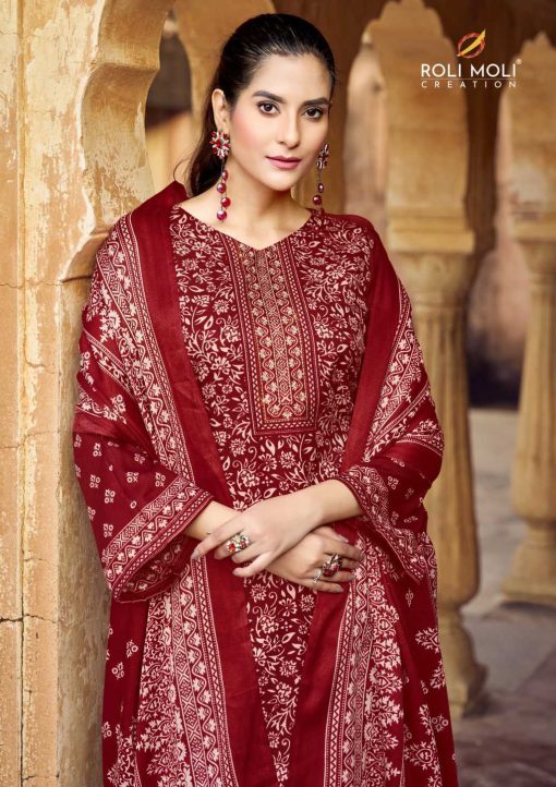 Roli Moli Gulbahar Pashmina Salwar Suit Catalog 8 Pcs 9 510x722 - Roli Moli Gulbahar Pashmina Salwar Suit Catalog 8 Pcs