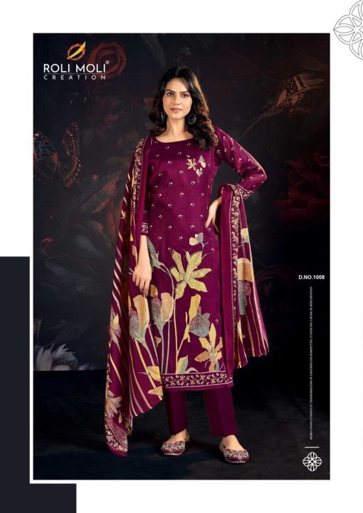 Roli Moli Mayra Pashmina Salwar Suit Catalog 8 Pcs 16 510x722 - Roli Moli Mayra Pashmina Salwar Suit Catalog 8 Pcs