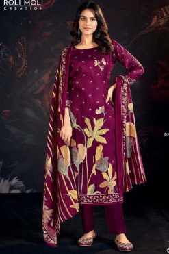 Roli Moli Mayra Pashmina Salwar Suit Catalog 8 Pcs