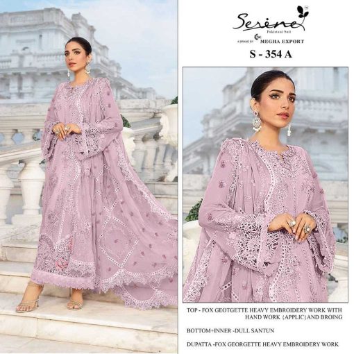 Serene S 354 A D Georgette Salwar Suit Catalog 4 Pcs 1 510x510 - Serene S 354 A-D Georgette Salwar Suit Catalog 4 Pcs