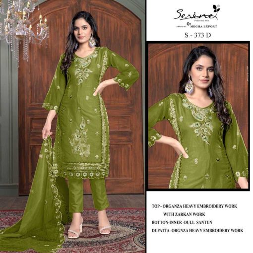 Serene S 373 A D Organza Salwar Suit Catalog 4 Pcs 4 510x510 - Serene S 373 A-D Organza Salwar Suit Catalog 4 Pcs