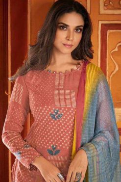 Shahnaz Arts Gulbahar Pashmina Salwar Suit Wholesale Catalog 8 Pcs