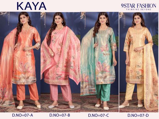 9Star Fashion Kaya Fancy Readymade Salwar Suit Catalog 4 Pcs 5 510x383 - 9Star Fashion Kaya Fancy Readymade Salwar Suit Catalog 4 Pcs