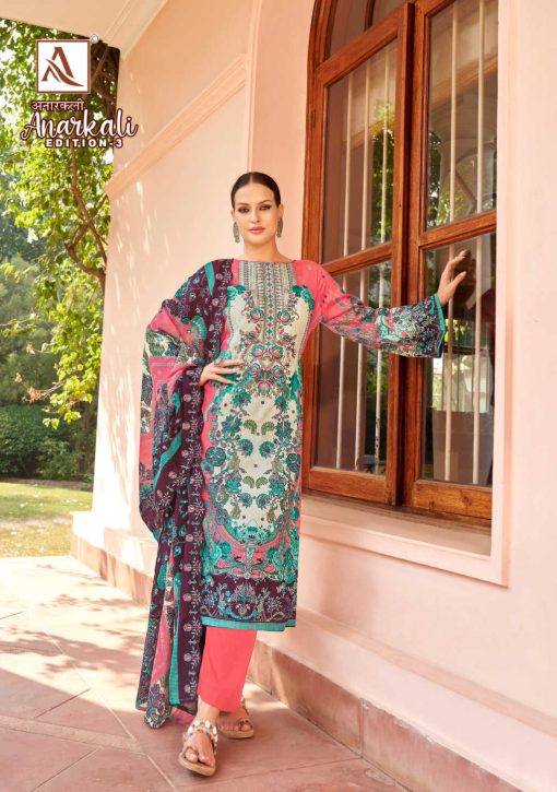 Alok Anarkali Vol 3 Cotton Salwar Suit Catalog 8 Pcs 1 510x725 - Alok Anarkali Vol 3 Cotton Salwar Suit Catalog 8 Pcs