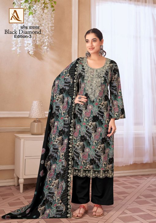 Alok Black Diamond Vol 3 Rayon Salwar Suit Catalog 8 Pcs 14 510x725 - Alok Black Diamond Vol 3 Rayon Salwar Suit Catalog 8 Pcs