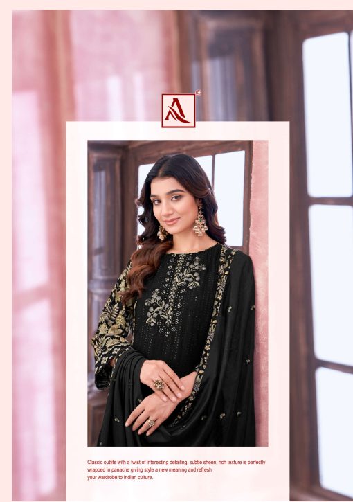 Alok Sakina Viscose Salwar Suit Catalog 4 Pcs 2 510x725 - Alok Sakina Viscose Salwar Suit Catalog 4 Pcs