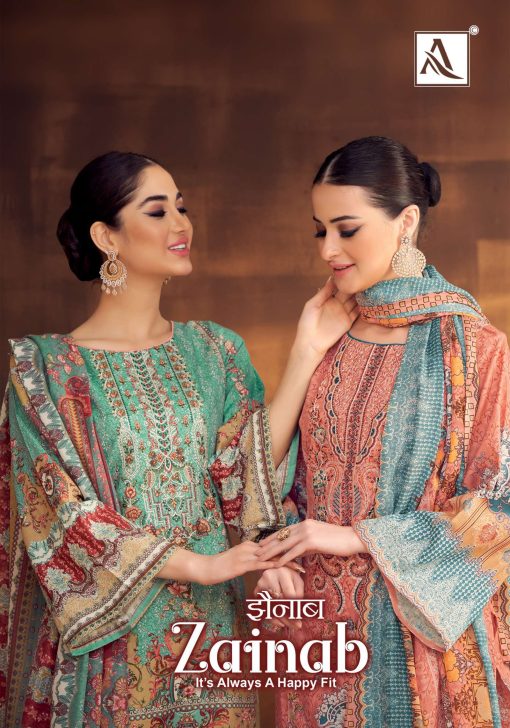 Alok Zainab Cotton Salwar Suit Catalog 8 Pcs 3 510x728 - Alok Zainab Cotton Salwar Suit Catalog 8 Pcs