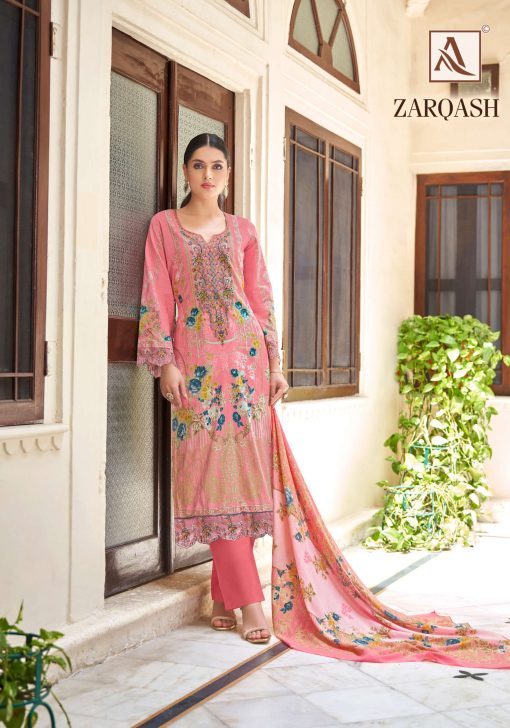 Alok Zarqash Cotton Salwar Suit Catalog 8 Pcs 6 510x728 - Alok Zarqash Cotton Salwar Suit Catalog 8 Pcs