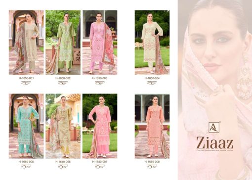 Alok Ziaaz Cotton Salwar Suit Catalog 8 Pcs 15 510x364 - Alok Ziaaz Cotton Salwar Suit Catalog 8 Pcs