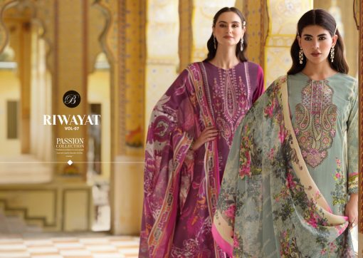 Belliza Riwayat Vol 7 Viscose Salwar Suit Catalog 8 Pcs 7 510x362 - Belliza Riwayat Vol 7 Viscose Salwar Suit Catalog 8 Pcs