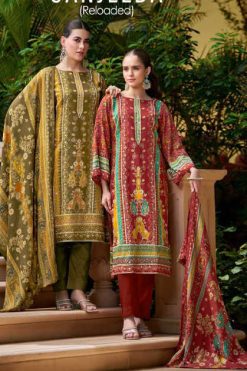 Belliza Sanjeeda Cotton Salwar Suit Catalog 6 Pcs