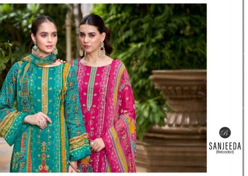 Belliza Sanjeeda Cotton Salwar Suit Catalog 6 Pcs 9 510x363 - Belliza Sanjeeda Cotton Salwar Suit Catalog 6 Pcs