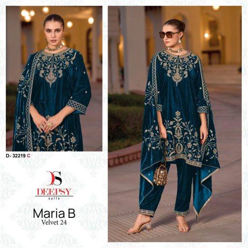 Deepsy Maria B Velvet Vol 24 Hit Design 32219 A D Velvet Salwar Suit Catalog 4 Pcs 4 510x510 - Deepsy Maria B Velvet Vol 24 Hit Design 32219 A-D Velvet Salwar Suit Catalog 4 Pcs