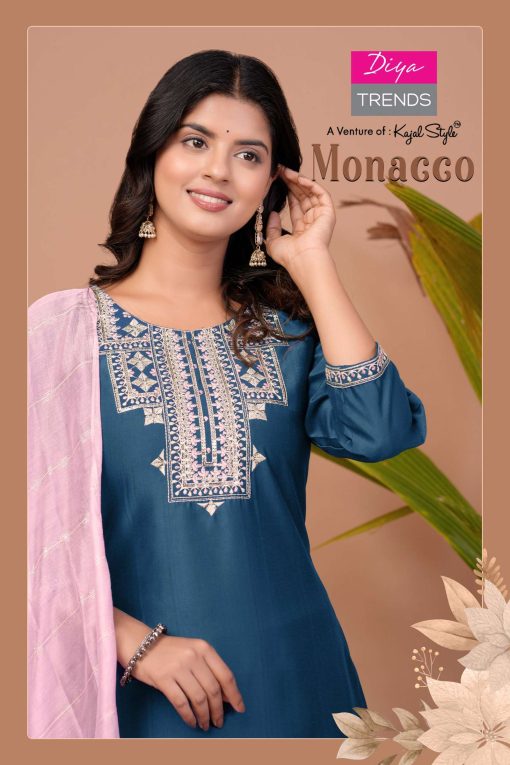 Diya Trends Monacco Vol 1 by Kajal Style Silk Kurti with Dupatta Bottom Catalog 8 Pcs 12 510x765 - Diya Trends Monacco Vol 1 by Kajal Style Silk Kurti with Dupatta Bottom Catalog 8 Pcs