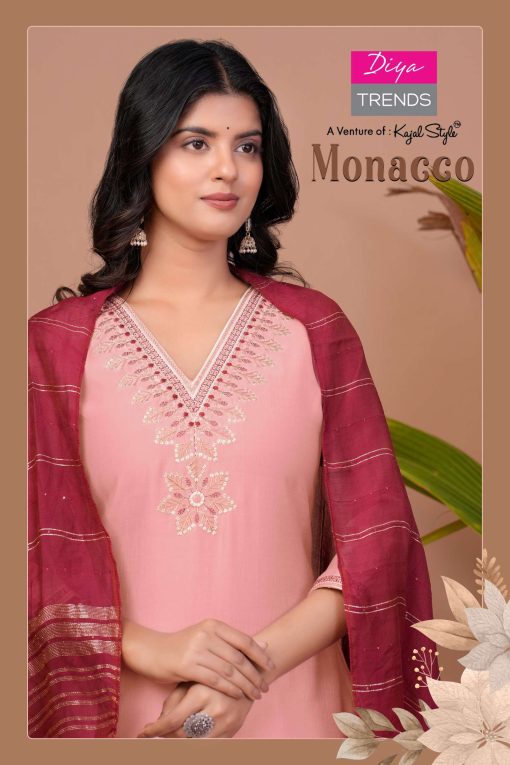 Diya Trends Monacco Vol 1 by Kajal Style Silk Kurti with Dupatta Bottom Catalog 8 Pcs 6 510x765 - Diya Trends Monacco Vol 1 by Kajal Style Silk Kurti with Dupatta Bottom Catalog 8 Pcs