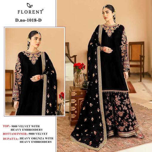 Florent DN 1018 A D Velvet Collection Salwar Suit Catalog 4 Pcs 1 510x510 - Florent DN 1018 A-D Velvet Collection Salwar Suit Catalog 4 Pcs