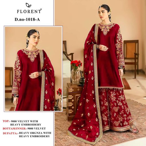 Florent DN 1018 A D Velvet Collection Salwar Suit Catalog 4 Pcs 4 510x510 - Florent DN 1018 A-D Velvet Collection Salwar Suit Catalog 4 Pcs