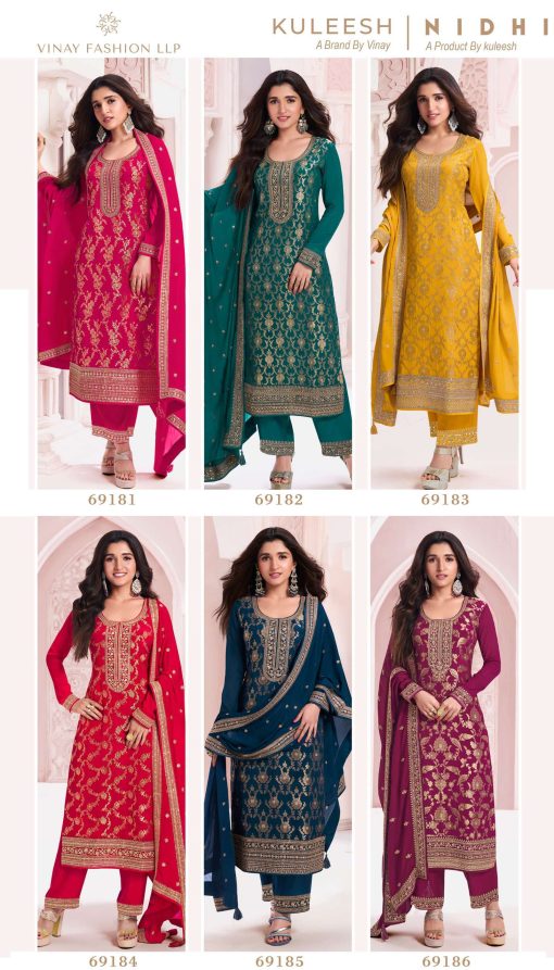 Kuleesh Nidhi by Vinay Silk Salwar Suit Catalog 6 Pcs 12 510x893 - Kuleesh Nidhi by Vinay Chinon Salwar Suit Catalog 6 Pcs